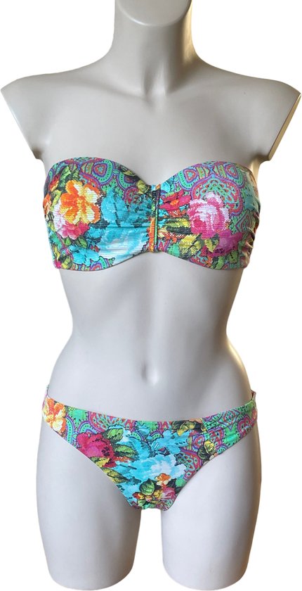 Cyell Gypsy Rose - Haut de bikini sans bretelles taille 36D + Slip 36