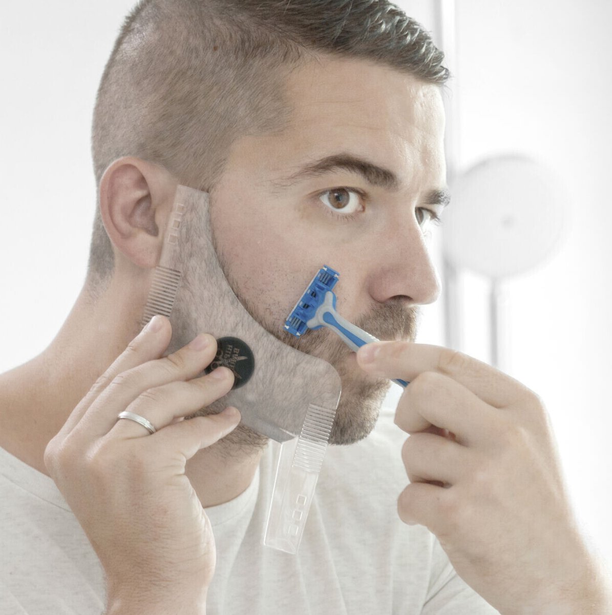 Baard Styler - Baard Shaper - Baard Template - Beard Shaper - Baardverzorgingsets - LOUZIR