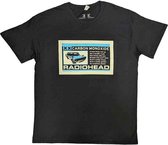Tshirt Radiohead Homme -L- Carbon Patch Zwart