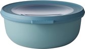 Mepal - Multi Bowl Cirqula Round - Voorraaddoos met deksel - Geschikt als luchtdichte opbergdoos voor de koelkast, magnetronservies en als vershouddozen - 750 ml - Nordic Green [Energieklasse A+]