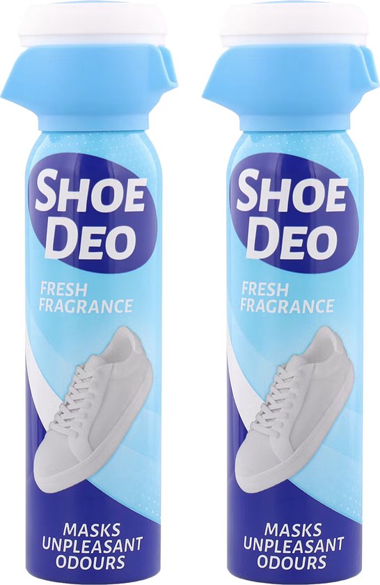2x150ml Déodorant pour chaussures - déodorant pour baskets - déodorant pour  chaussures