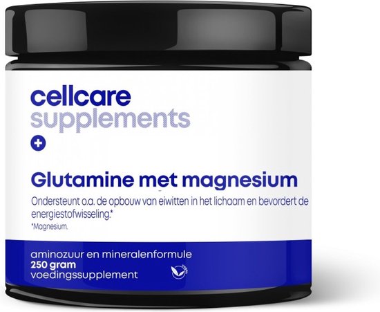 Cellcare Glutamine met Magnesium 250 gram