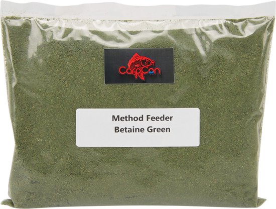 3x 1kg Method 'Betaïne Green' - Method Feeder Grondvoer - 3kg - Karper/Witvis lokvoer - Feeder Vissen - Aas - Method voer van Merkloos — afbeelding 2