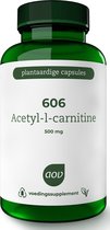 AOV 606 Acetyl-L-Carnitine - 90 vegacaps - Aminozuur