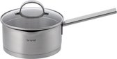 Bol.com Brund Steelpan met Glazen Deksel 2L RVS aanbieding