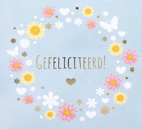 Depesche - Muziekkaart met licht en Geluid - Gefeliciteerd - mot. 050