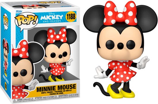 Pop Disney: Mickey And Friends - Minnie Mouse Funko Pop #1188