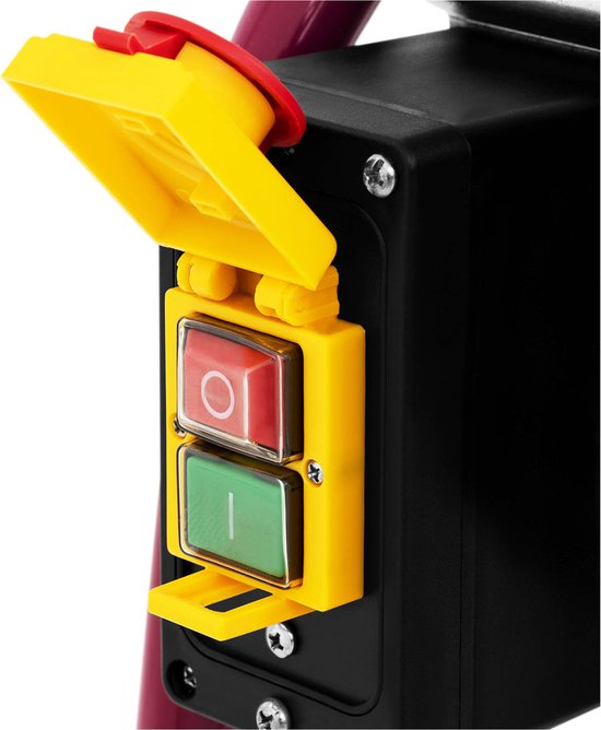 Elektrische graanmolen, korenmolen, 2200 W, met trechter, instelbare