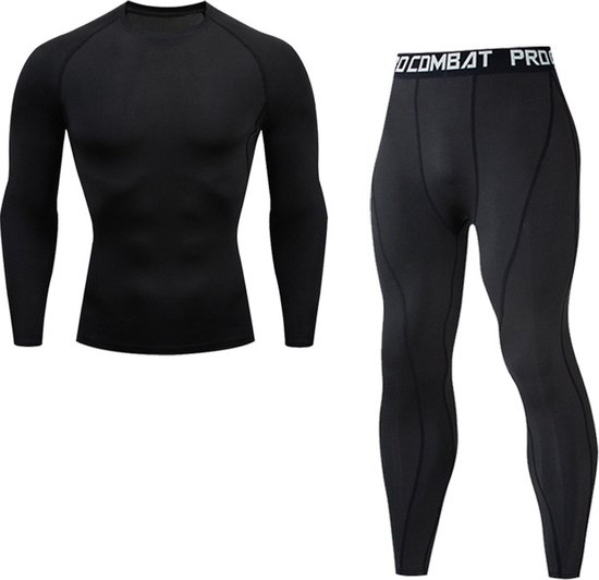 WiseGoods Luxe Compression Sous-vêtements Homme - Thermo Vêtements