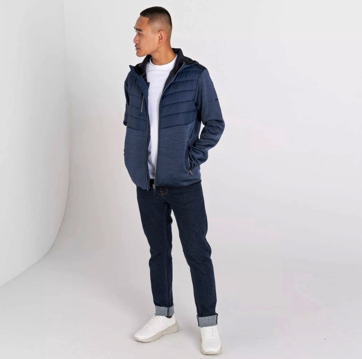 Dare2B Heren Narrative II Vest MnLt Dnm Mrl Denim