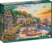 Falcon puzzel Harbour Cottages - Legpuzzel - 1000 stukjes