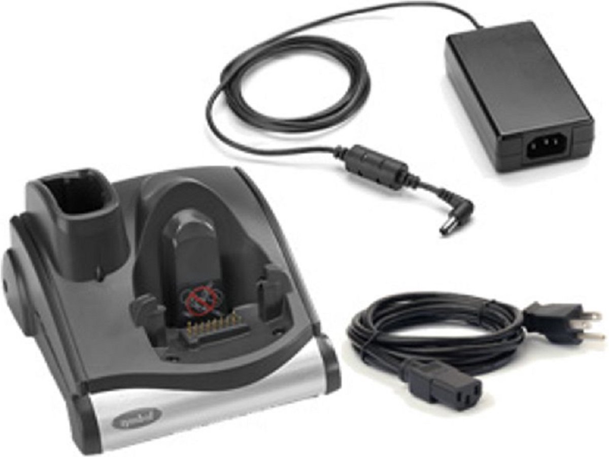 Zebra 1-Slot Serial/USB Cradle Zwart