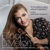 Ellinor/Rte National Symphony Orchestra D'melon - Tchaikovsky Violin Concerto / Lalo Symphonie Espagnole (CD)