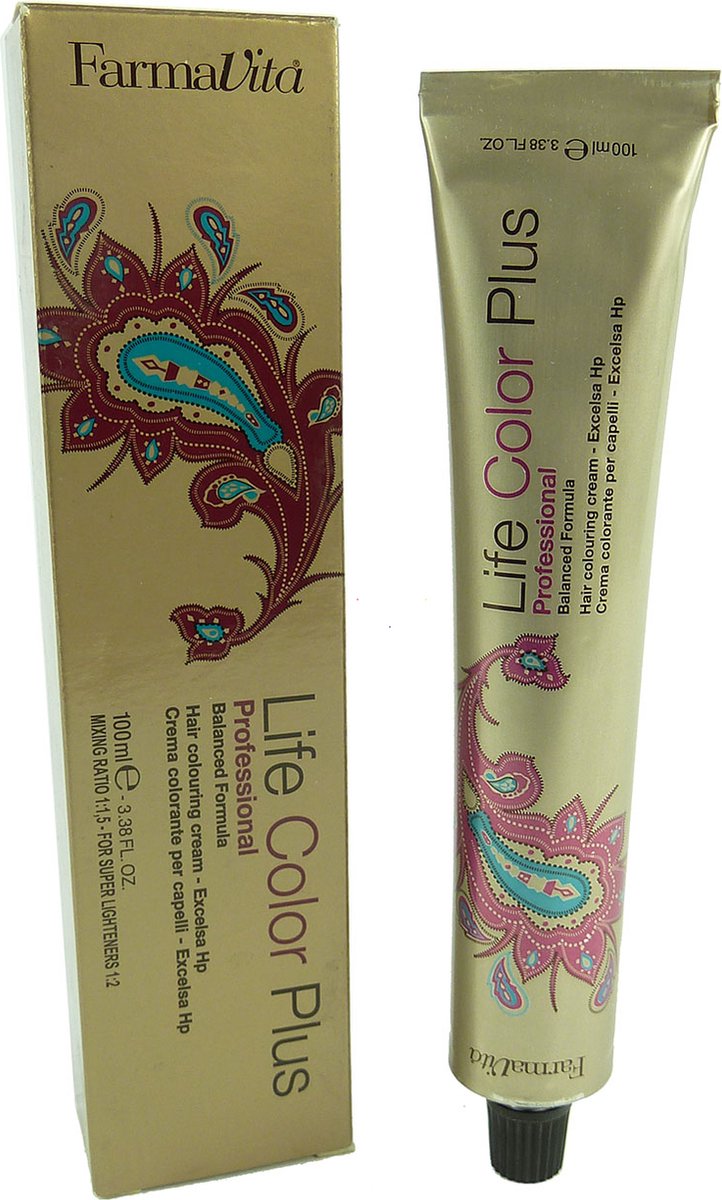 Farmavita - Life Color Plus - 100ML - Life Color 7.7 Medium Brown Blonde