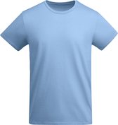Licht Blauw 2 pack t-shirts BIO katoen Model Breda merk Roly maat XL