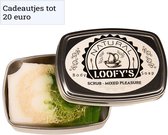 LOOFY'S - Lichaamsscrub + Lichaamszeep + Zeepbakje | Zeepblikje | Zeephouder - [ Mixed Pleasure ] Voor de Normale Huid - Plasticvrij & Vegan - Loofys