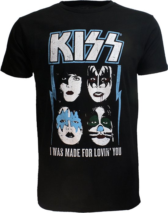 KISS I Was Made For Lovin' You Band T-Shirt - Officiële Merchandise