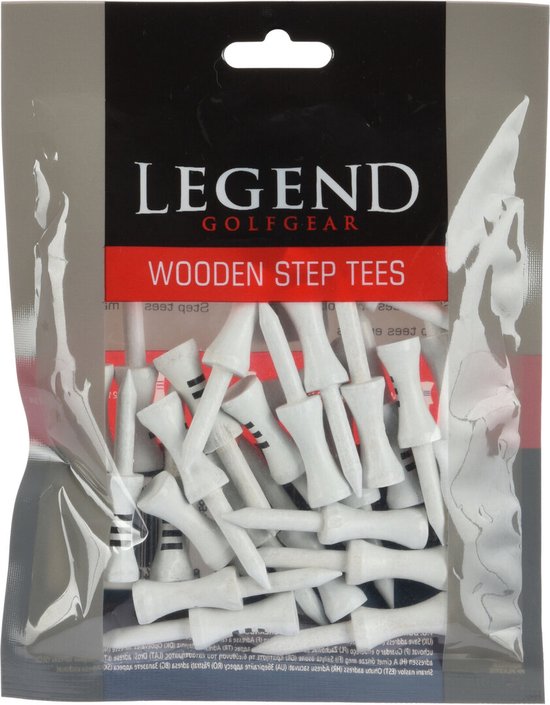 Legend Houten Step Tees 50MM Zwart van Legend — afbeelding 2
