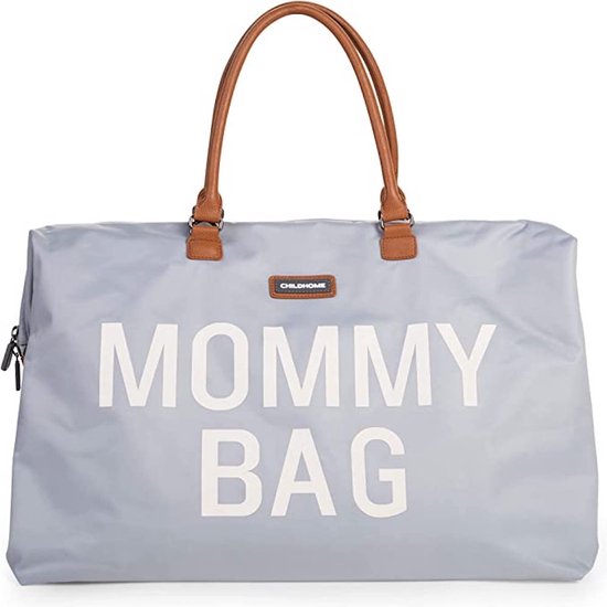 Mommy Club Sac à Langer - Signature - Cuir Vegan - Brun