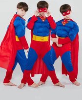 SUPERMANKOSTUUM - CARNAVALKLEDING KINDEREN / SUPERMAN (L) HALLOWEEN