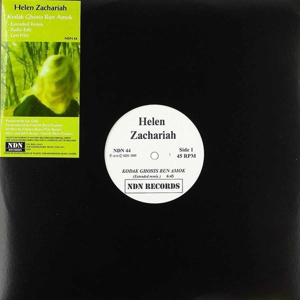 Helen Zachariah - Kodak Ghosts Run Amok (12" Single)