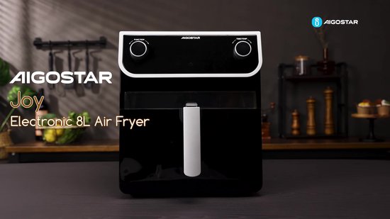 Aigostar Cube Smart 30XQF - Smart Airfryer - Friteuse à air chaud - 7L -  Airfryer via