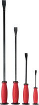 Parkside 4 Delig Koevoetset - Breekijzer - Voor sloopwerkzaamheden en het verwijderen van spijkers en vloerdelen - Kenmerken: 4 Delig (20, 30, 45, 60 cm) - Koevoet Set - Van gehard Chroom-vanadiumstaal - Greep uit 2 componenten met beschermkap