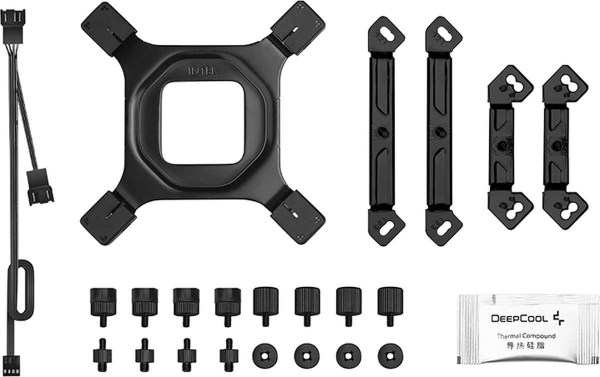 Deepcool Ag620 Argb Heatsink Processor Zilver koeler - afbeelding 5