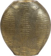 Light & Living - Vaas Skeld S Goud - Kunststof Antiek Brons - 32x30x8cm (hxbxd)