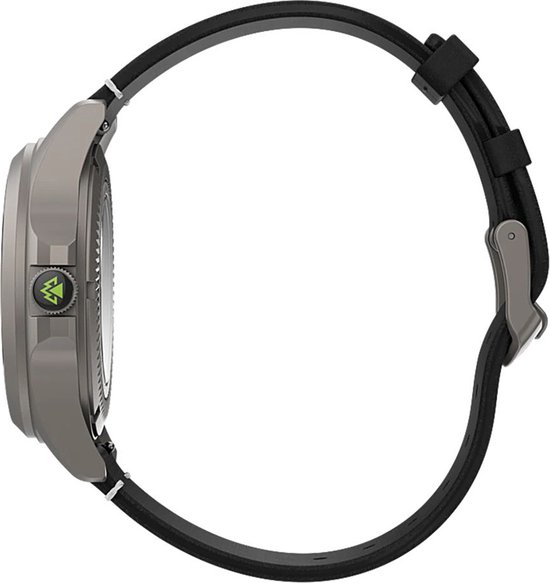 Timex Expedition North Automatic TW2V54000 Horloge - Leer - Zwart - Ø 41 mm