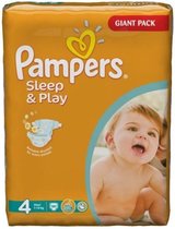 Pampers Baby Luiers - Sleep & Play - Maat 4 - 86 stuks