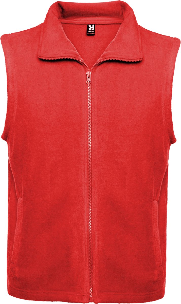 Rode fleece bodywarmer model Bellagio merk Roly 3Xl Rood