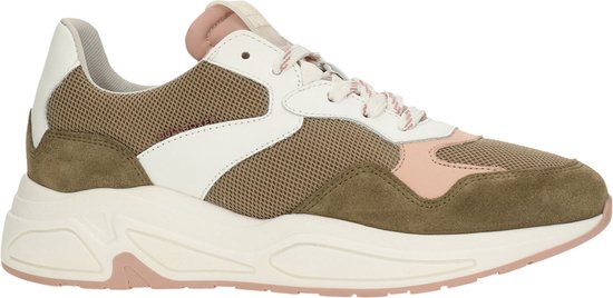 Bullboxer - Sneaker - Female - Green - Pink - 37 - Sneakers