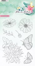 Studio Light Blooming Butterfly Clear Stempels