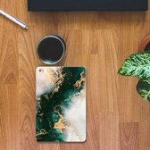 Tablet Back Cover geschikt voor Apple iPad Mini 4 | Mini 5 (2019) Marmer Groen