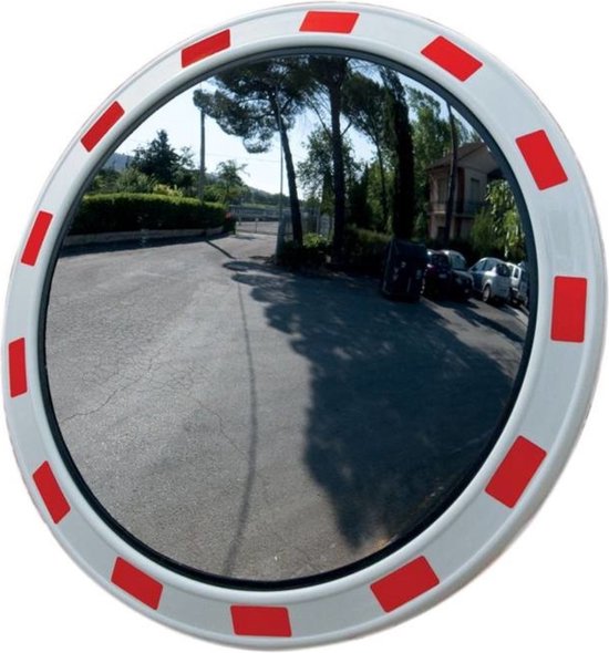 runder Badspiegel mit Licht 80 cm Design Spiegel für Bad und Gäste WC hinterle