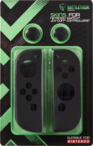 Battletron Nintendo Switch Hoesjes voor Joy-Con Controllers - zwart