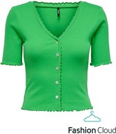 ONLY ONLLAILA S/S BUTTON TOP JRS NOOS Dames Top - Maat L