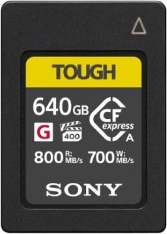 Sony CFexpress Geheugenkaart 640 gb