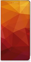 Stand Case geschikt voor Xiaomi 12T | 12T Pro Polygon Red