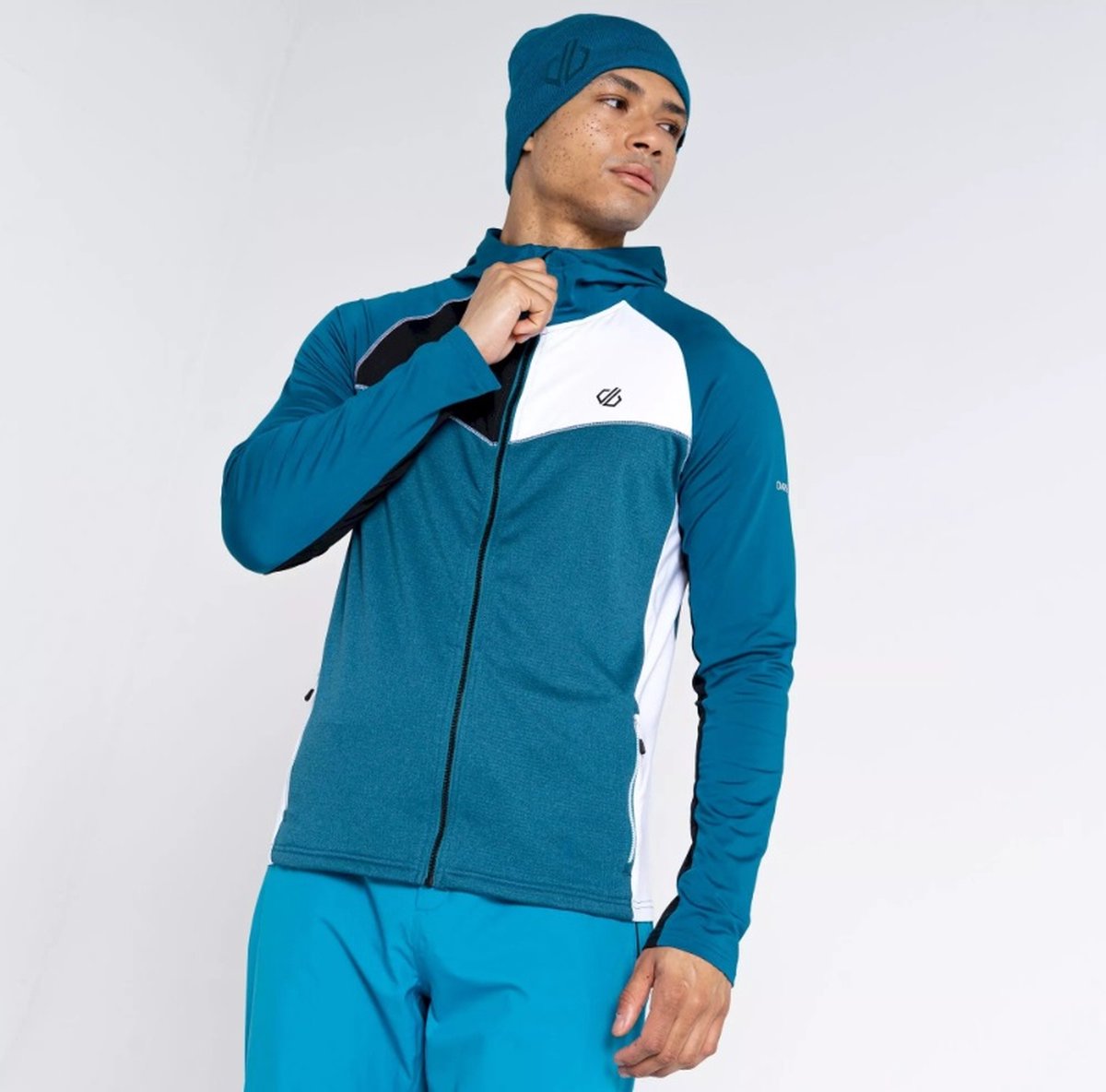 Dare2B Heren Contend Core Stretch Vest GlfStrm/Blck Gulfstream