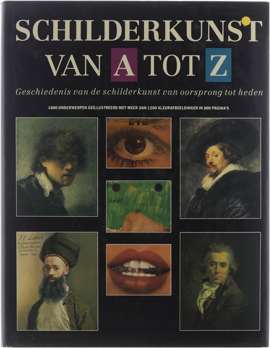 Cover van het boek 'Schilderkunst van A tot Z' van  Nvt