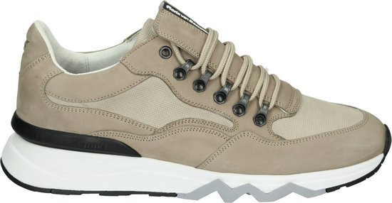 Floris van Bommel SFM-10135-26-01 - Volwassenen Lage sneakersVrije tijdsschoenen - Kleur: Taupe - Maat: 40.5