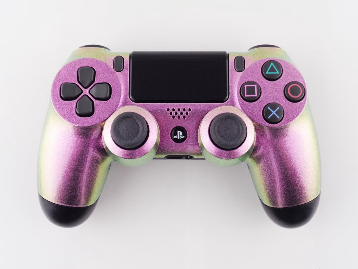 XQGaming PS4 DualShock 4 V2 Candy Groen-Paars