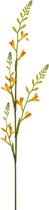 Montbretia geel kunstbloem 93 cm