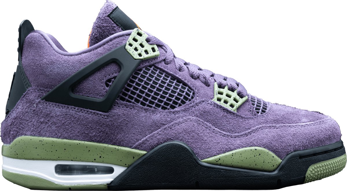 Nike Air Jordan 4 Retro Canyon Sneakers Unisex 500 Paars
