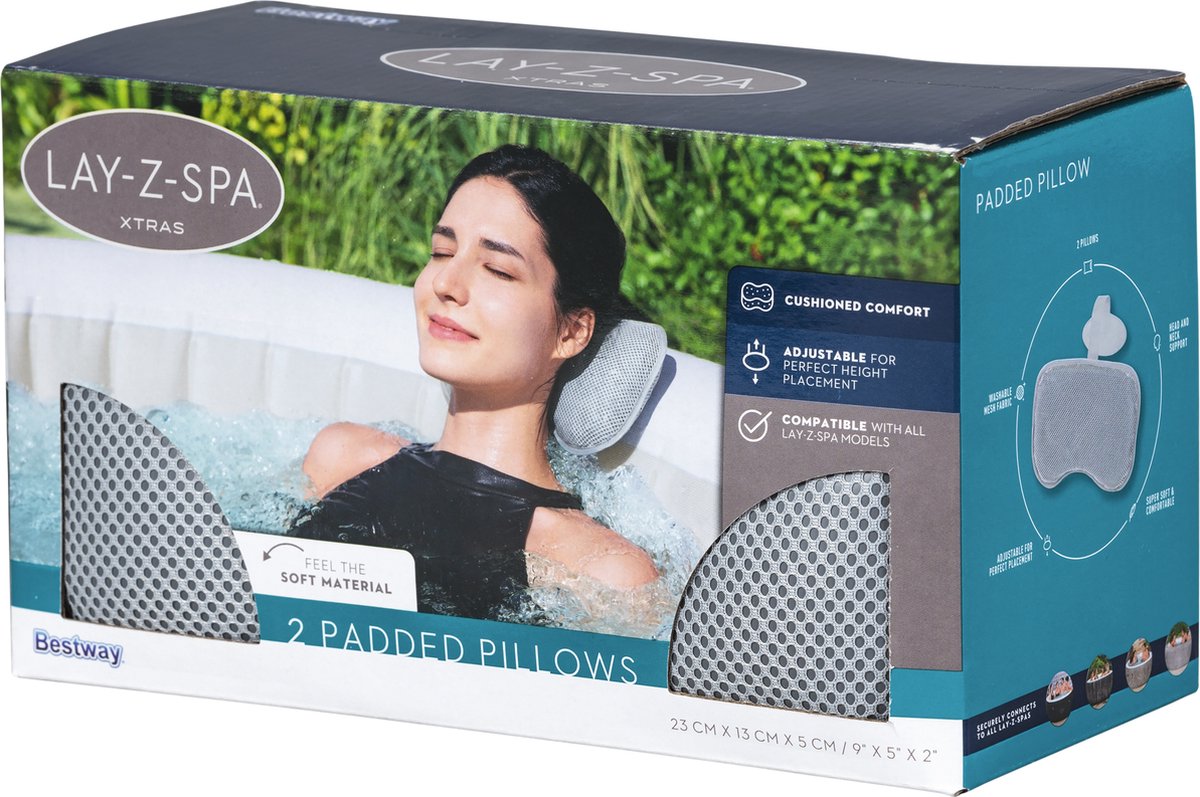 Lay-Z-Spa Hoofdkussens - 2 stuks