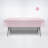 Festivz Set de 2 Nappes Jetables Rose Clair - Décoration Fête Anniversaire Fête Sweet 16 - 274 x 137 cm