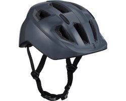 BBB Cycling Hero Kinderhelm Fiets Grijs - Verstelbaar - Wasbare Padding - Medium: 4 - 6 Jaar - Fietshelm Meisjes en Jongens - Fietshelm Kinderen - Dark Grey Sloth - BHE-172