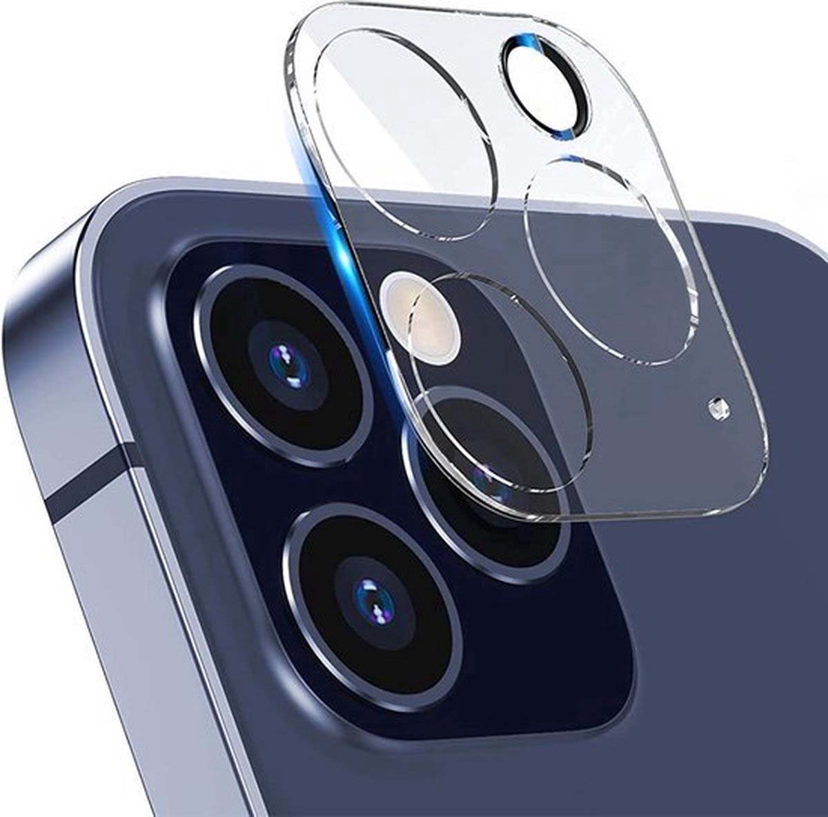NuGlas Screenprotector Geschikt Voor Scherm en Camera Glazen Voor iPhone 12